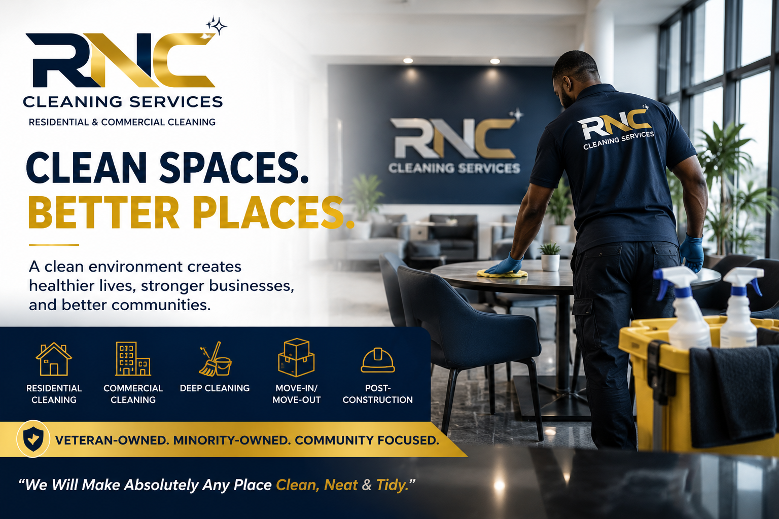 RNC Cleaning Services professional cleaning